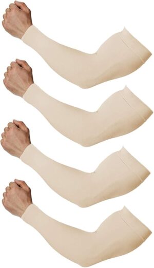 Total Sports Beggie Cotton Compression Arm Sleeve (Pair)