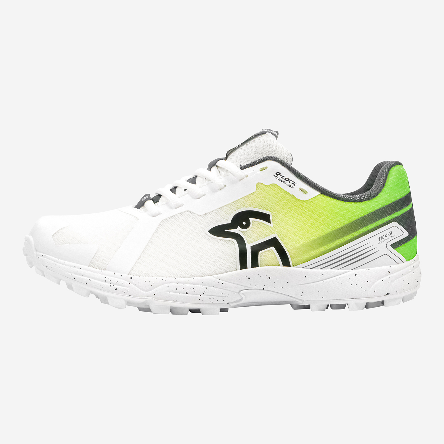 Kookaburra Pro 2.0 Rubber Cricket Shoes Lime Green TOTAL SPORTS