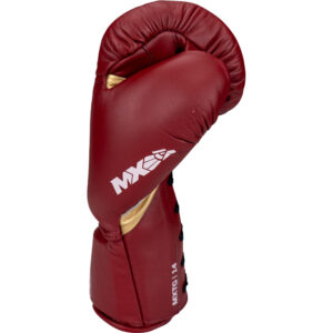 Everlast MX2 Pro Red/Gold Lace Training Gloves - Image 3
