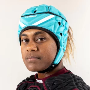Steeden Womens Super Lite Headgear Blue JUNIOR - Image 4
