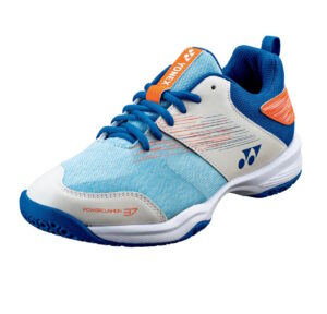 Yonex SHB37 White/Blue Power Cushion Badminton Shoes