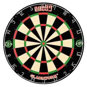 ONE80 Gladiator 3+ Premium Bristle Dartboard (Australia)
