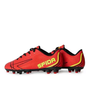 Sfida Conquer Senior Football Boots Red - Image 3