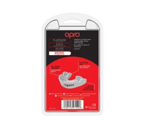 Opro Bronz Self-Fit Mouthguard Adult White - Image 5