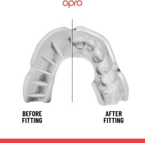 Opro Bronze UFC Mouthguard Adult White - Image 3