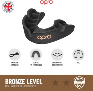 Opro Bronze UFC Mouthguard Adult White - Image 2