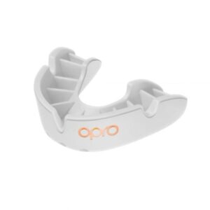 Opro Bronze Self Fit Mouthguard Adult White