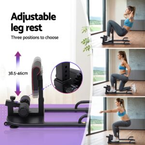Everfit Deep Sissy Squat Weight Bench Adjustable Leg Extension Strength Training - Image 5