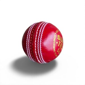 TSA Super Test 4pc Cricket Ball Red - 156gm