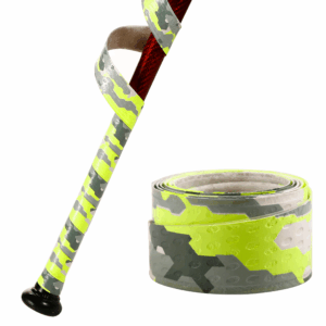 Camo Yellow Ultra Baseball Bat Grip