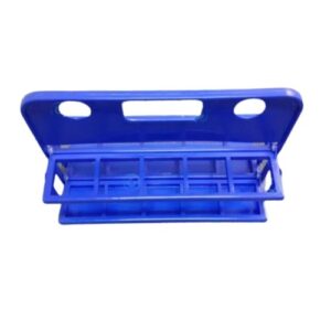 Total Sports 10 Bottle Maxx Folding Water Bottle Carrier - Blue