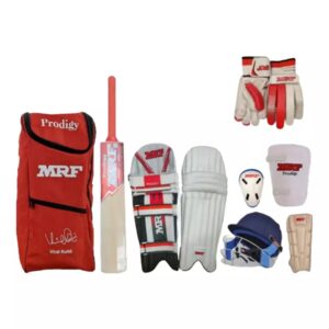 MRF Prodigy Junior Cricket Kit Set With Helmet