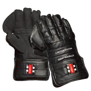Gray Nicolls Limited Edition Black Wicket Keeping Gloves
