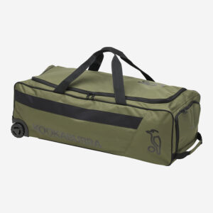 Kookaburra Pro 4.0 Cricket Wheelie Bag - Khaki/Black
