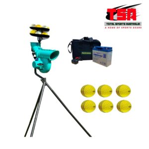Paceman 195 Shift Cricket Bowling Machine Bundle Pack
