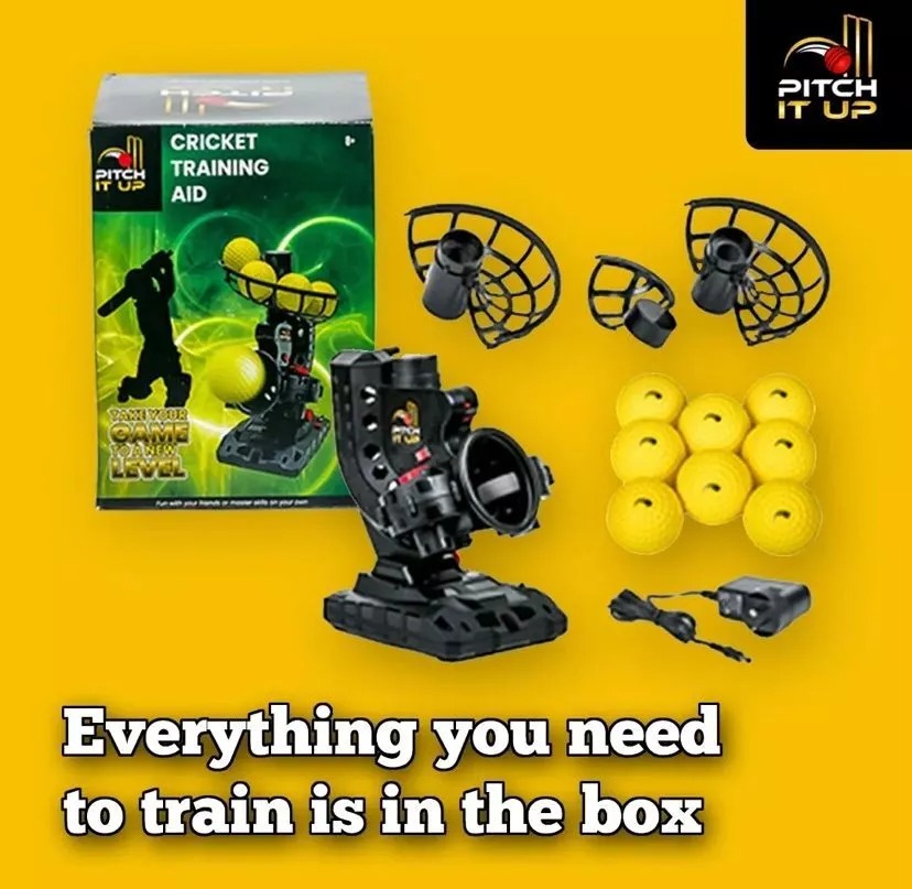 Pitch It Up Cricket Training Aid (Light Bowling Machine) - Image 2