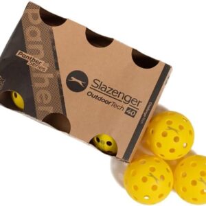 Slazenger Outdoor Pickleball Balls – 6 Pack