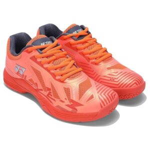 Yonex Blaze 3 Badminton Shoes - Hyper Orange/Midnight Turquoise