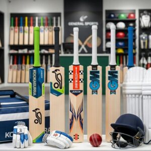 Bats, Balls, Gloves, Pads, Shoes ,& Kit Sets