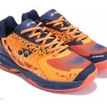 Yonex Avatar Unisex Badminton Shoes ( Neon Orange / Navy / Neon Yellow )