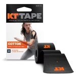 KT Tape Original Sports Tape - Black 20 Precut 10" Strips - Image 6