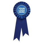 Total Sports B3020 Blue Rosette w/ Hook - 90 x 21cm