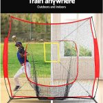 Everfit 7ft Baseball Net Pitching Kit with Stand Softball Training Aid Sports
