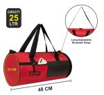 GM70 Premium Gym Duffel Bag with Shoe Pocket - Blue - Image 8