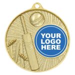 Total Sports C12 50mm Cricket Medal