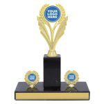 Total Sports M3235 Marble Poster Set Trophy - 300mm (H)