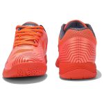 Yonex Blaze 3 Badminton Shoes - Hyper Orange/Midnight Turquoise - Image 4