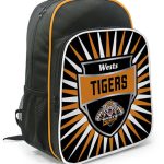 Wests Tiger NRL Team Shield Backpack