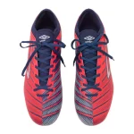 Umbro Velocita Elixir League FG Adult Football Boots - White/Black/Royal Blue - Image 7