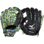 Mizuno GPP1102Y3P Prospect Powerclose 11inch Youth Ball Glove (Lime Swirl)